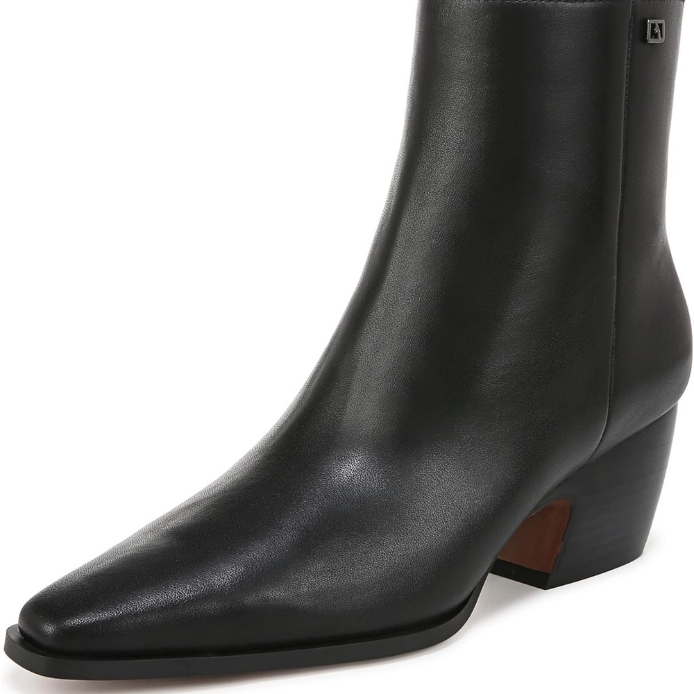 Franco Sarto Black Ankle Boots